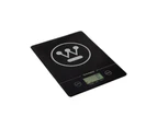 Westinghouse Slimline Digital Kitchen Scales 5kg Black