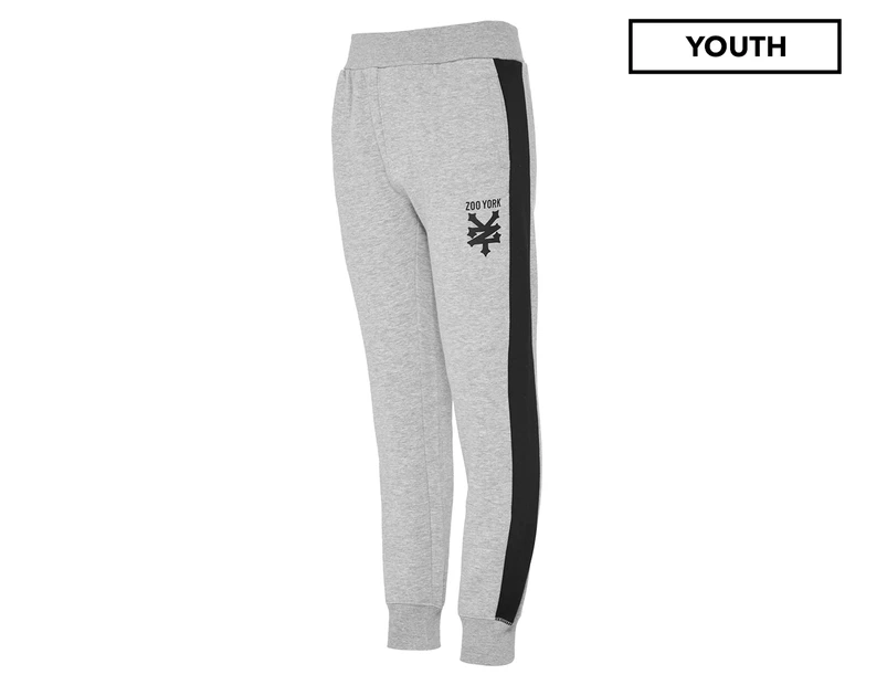 Zoo York Youth Boys' Invert Jog Pants / Joggers - Athletic Grey Marle