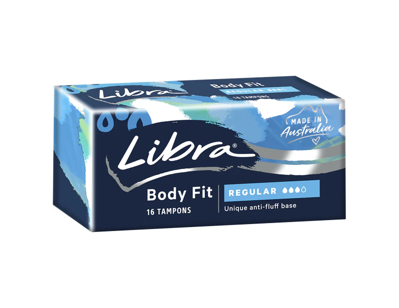 Libra Body Fit Regular Tampons 16