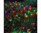 Stockholm 2.5x1.3M Christmas Lights 150 LED String Lights Solar Star Net Multi Colour Outdoor Garden