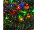 Stockholm 2.5x1.3M Christmas Lights 150 LED String Lights Solar Star Net Multi Colour Outdoor Garden