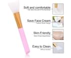BOOC Silicone Face Mask Brush,Mask Beauty Tool Soft Silicone Facial Mud Mask Applicator Brush Hairless Body Lotion And Body Butter Applicator Tools  3 Pack 2
