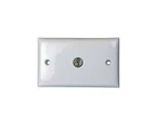 Pal Socket Outlet To F Type Wall Plate For Tv