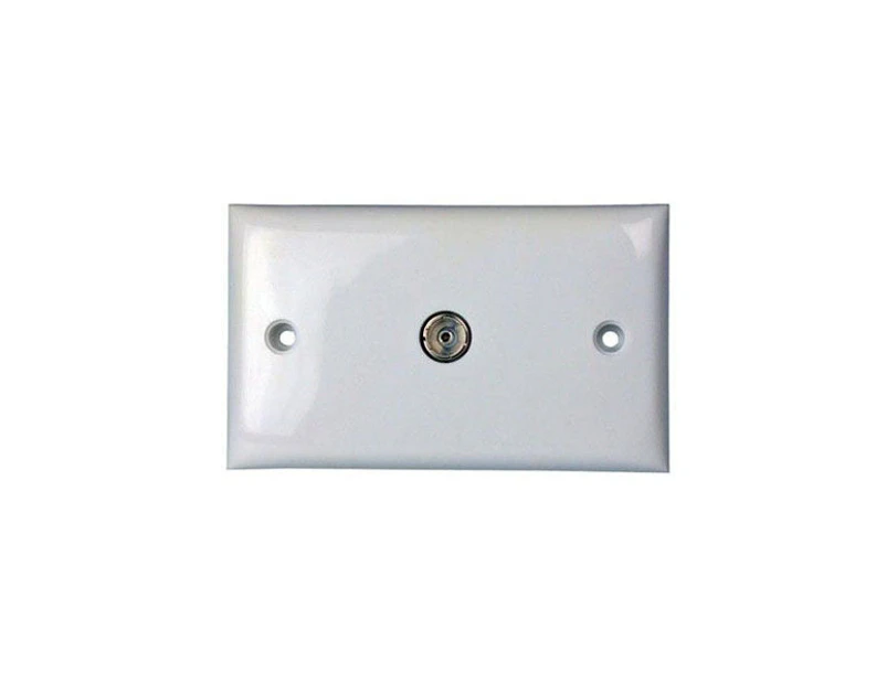 Pal Socket Outlet To F Type Wall Plate For Tv