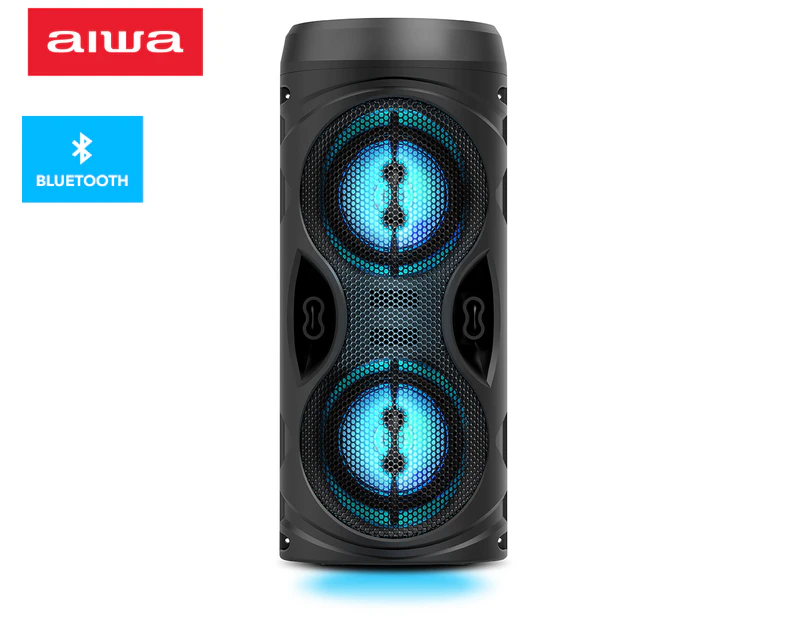 Aiwa Bluetooth Boombox Speaker - Black