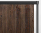 Zinus Wesley Wood & Metal Bed Frame - Black/Wood