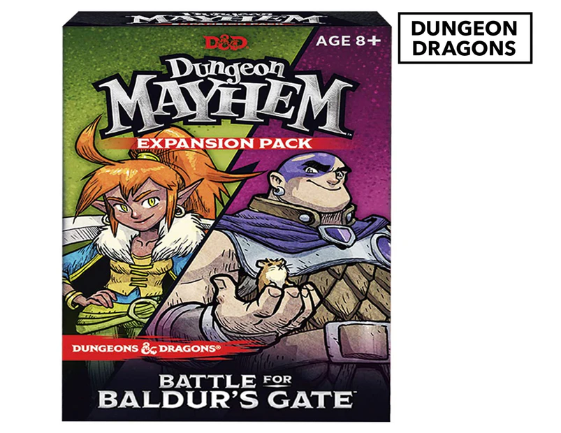 Dungeons and Dragons: Dungeon Mayhem Battle for Baldurs Gate Expansion Card Game