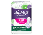 Always Discreet Normal Pads For Sensitive Bladders 12pk