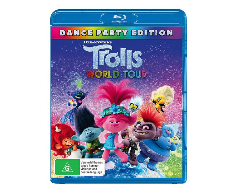 DreamWorks Trolls World Tour - Blu-Ray | Catch.com.au