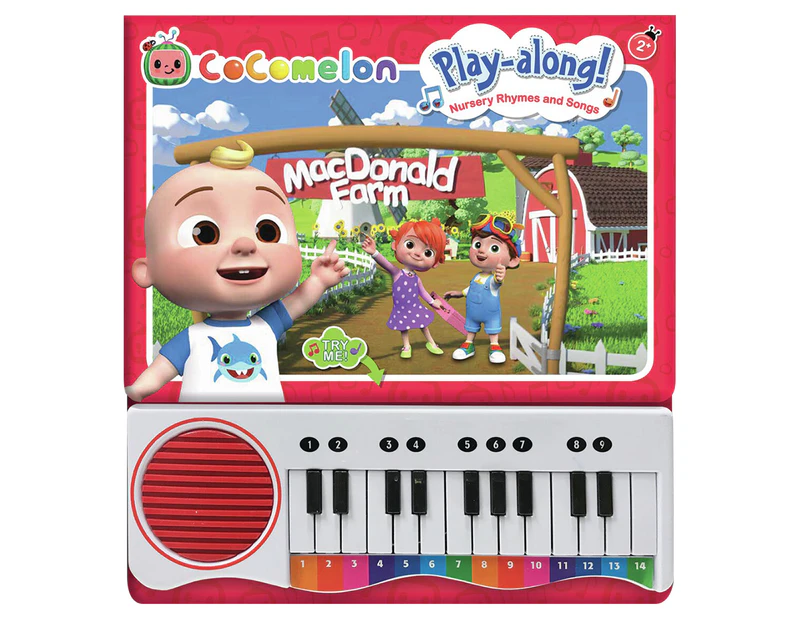 CoComelon Play-along! MacDonald Farm Piano Board Book