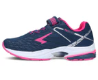 SFIDA Girls' Pursuit 2 Running Shoes - Navy/Fuchsia