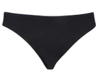Calvin Klein Swimwear Women's Core Solids Classic Bikini Bottom - PVH Black