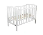Childcare Bristol Cot White+Mattress+Mother's Choice Adore Car Seat+Valco Baby Ultra Snap Pram