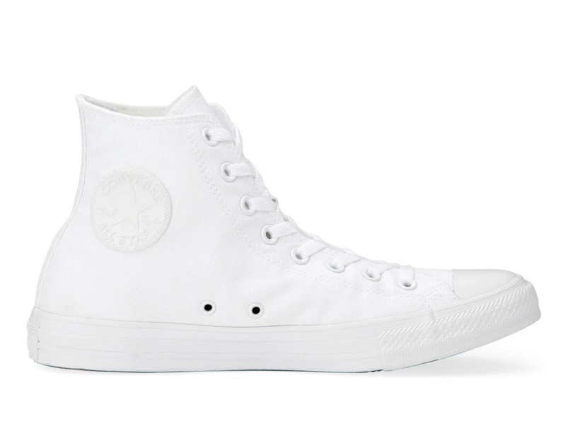 Converse Unisex Chuck Taylor All Star High Top Sneakers - White/Silver
