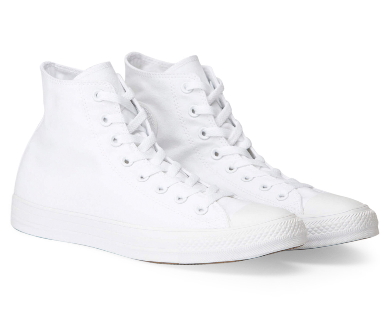 Converse Unisex Chuck Taylor All Star High Top Sneakers - White/Silver ...
