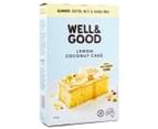 2 x Well & Good Gluten, Nut & Dairy Free Lemon Coconut Cake Mix 475g 2
