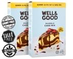 2 x Well & Good Gluten, Nut & Dairy Free Marble Cake Mix 460g 1