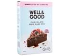 2 x Well & Good Gluten, Nut & Dairy Free Chocolate Mud Cake Mix 475g 2