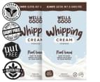 2 x Well & Good Plant Based Whipping Cream Powder 250g 1