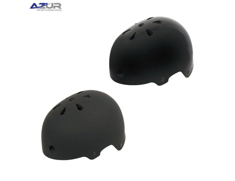 Azur U80 BMX Helmet - Gloss Black