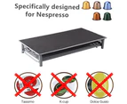 NOVBJECT 40 Pods Coffee Capsules Holder Rack Drawer Storage Organizer Stand For Nespresso