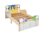 Bluey Wooden 140cm Toddler/Children Single Bed w/ 2x Under Bed Storage Drawers