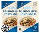 2 x Ceres Organics Gluten Free Quinoa Pasta Rice Shells 250g 1