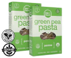 2 x Keep It Cleaner Gluten Free Green Pea Penne Pasta 250g
