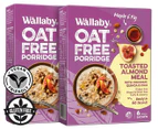 2 x 6pk Wallaby Oat Free Porridge Maple & Fig 40g
