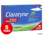 Claratyne Hayfever Allergy Relief 5 Tabs