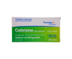 Pharmacy Choice Cetirizine Hayfever & Allergy Relief 10