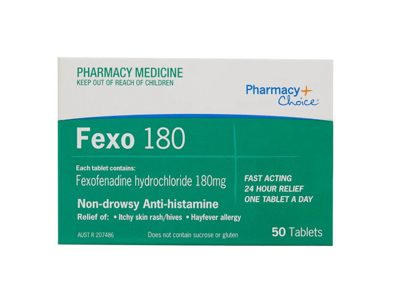 Pharmacy Choice Fexo Tablets 180mg 50