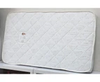 Babyworth Cot Mattress With Foam Filling Cotton Cover White