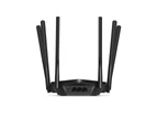 Mercusys MR50G AC1900 Wireless Dual Band Gigabit Router 600 Mbps@2.4 GhHz 1300Mbps@5 GHz, 6 Fixed Omni Directional Antenna