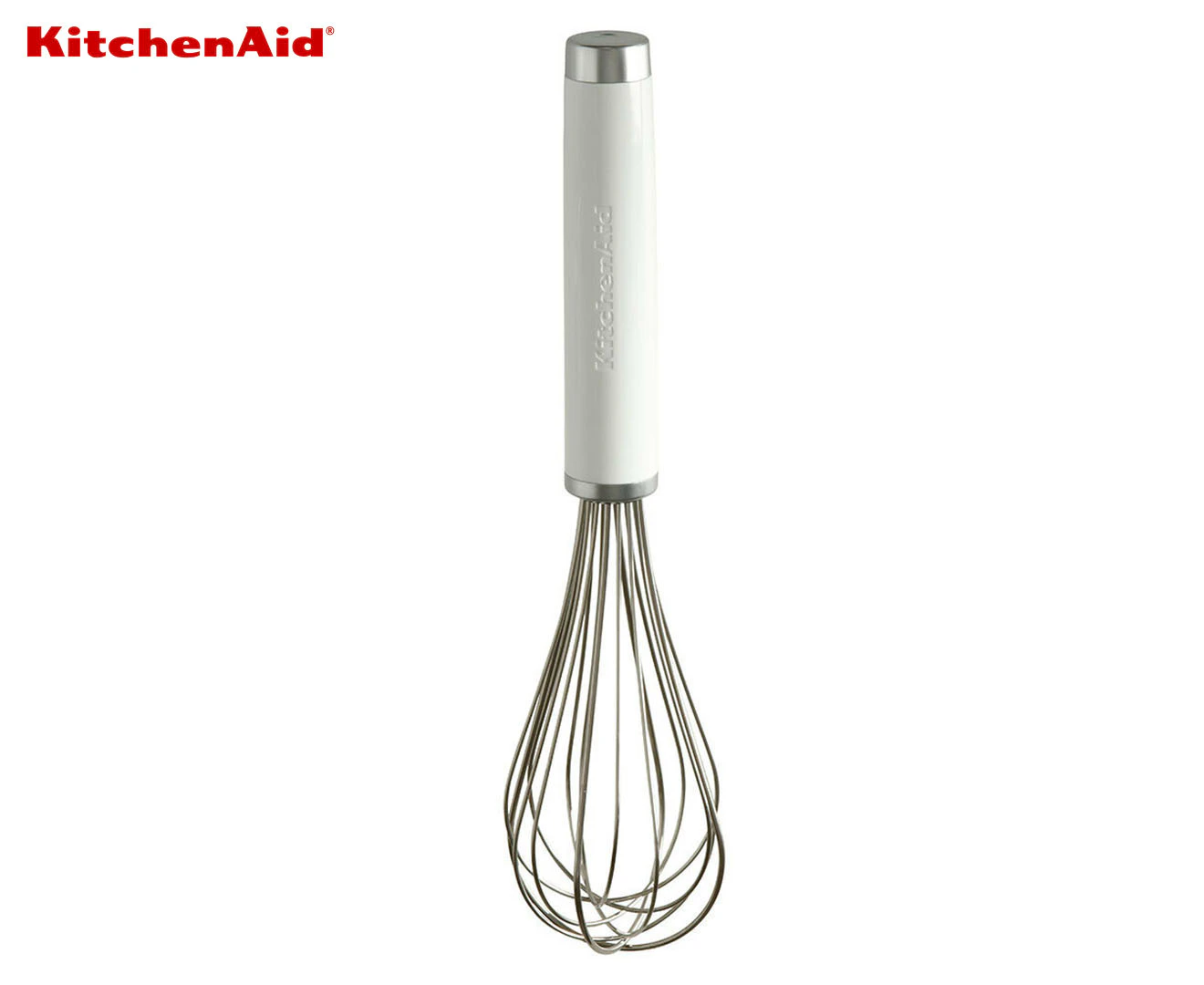 KitchenAid 27cm Classic Whisk - White