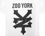Zoo York Boys' Ramped Tee / T-Shirt / Tshirt - Optic White