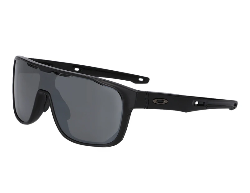Oakley Crossrange Shield Sunglasses - Matte Black/Black