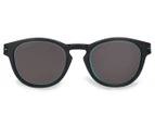 Oakley Latch Sunglasses - Matte Black Fade/Grey
