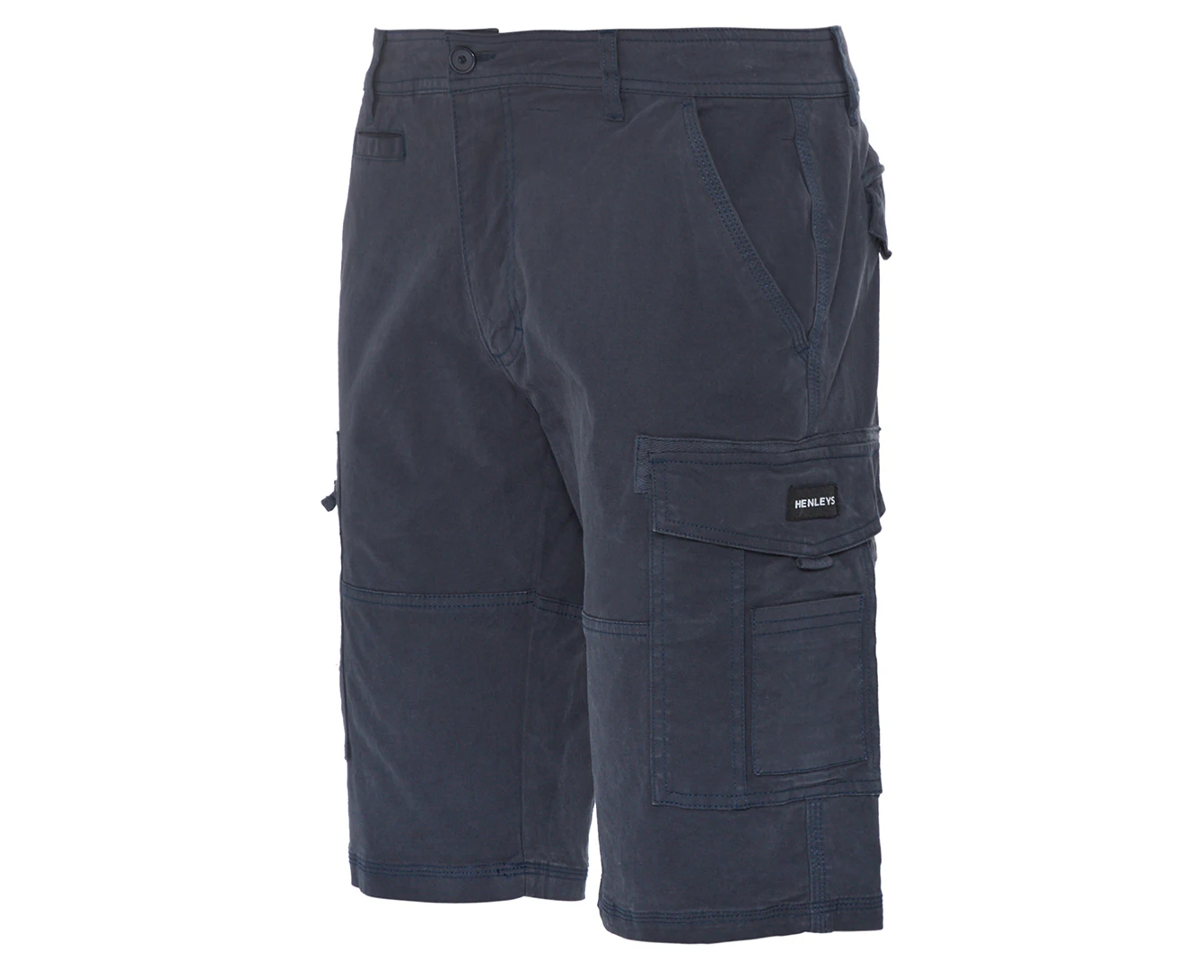 Henleys Men's Leon Cargo Shorts - Dark Navy