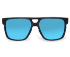 Oakley Crossrange Patch Sunglasses - Matte Black/Sapphire Iridium