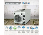 Ionmax+ EcorPro DryFan(R) 8/12L Industrial Desiccant Dehumidifier - 12L/day (DF12)