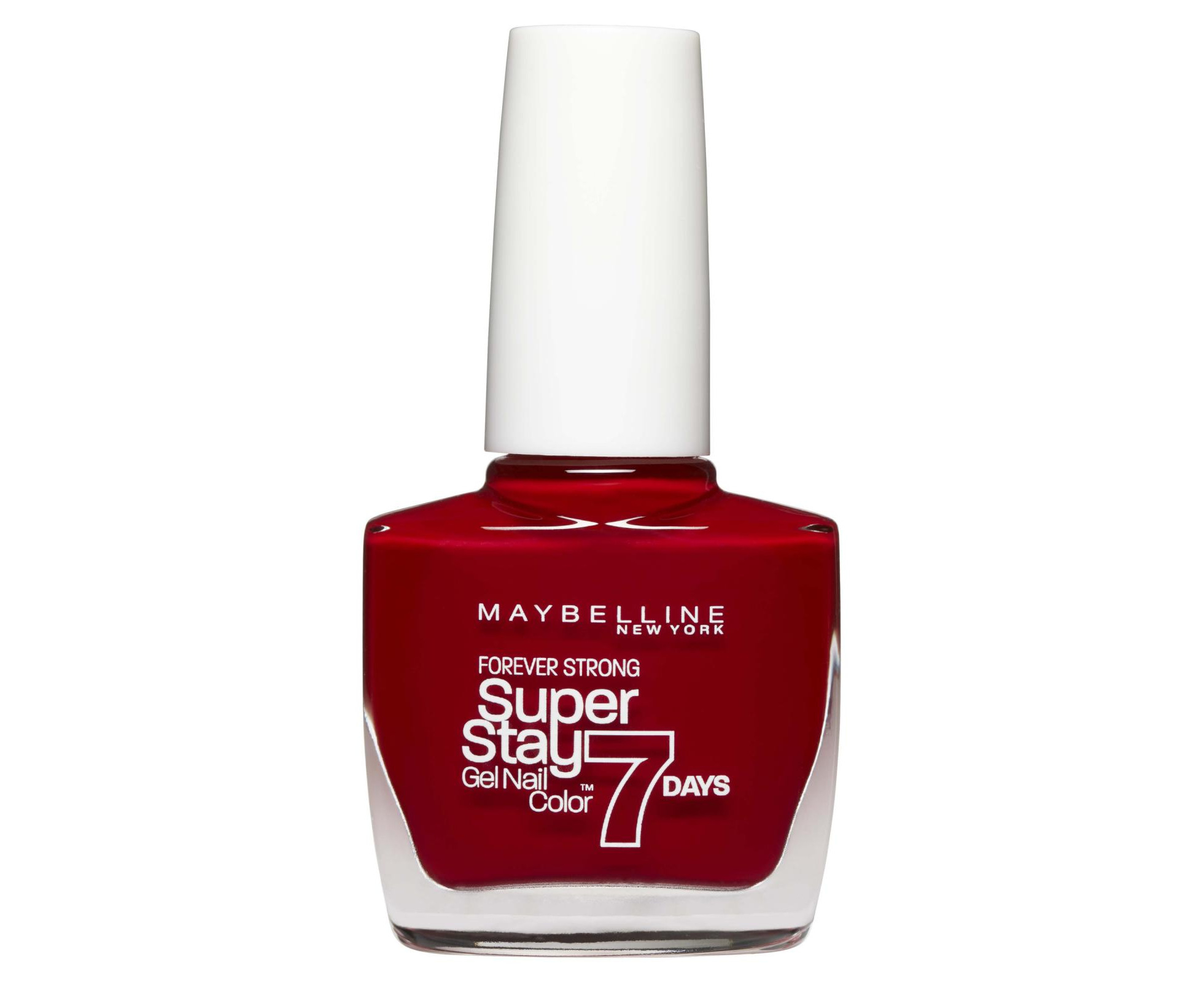 Super Nail 06 Red Gel Color Stay Days - Maybelline 7 Deep