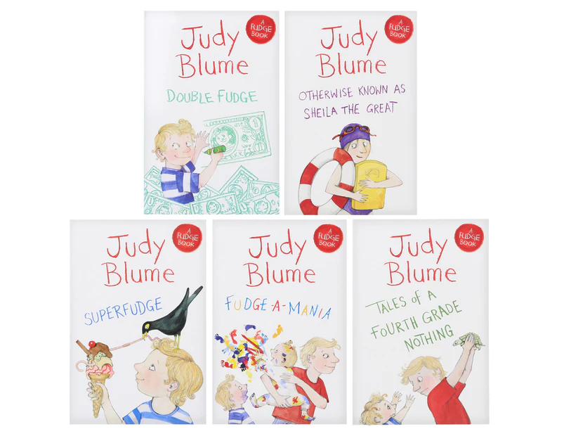 The Complete Set of Fudge Books 5-Book Set by Judy Blume