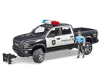 Bruder 1:16 RAM 2500 Police Truck w/ Policeman & Accessories Toy