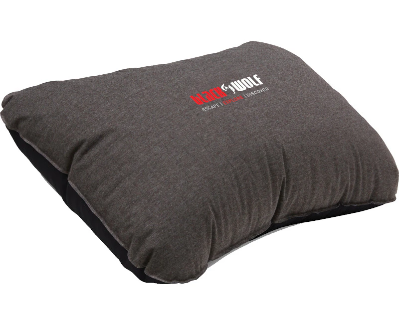 Wolf Comfort Pillow  Black