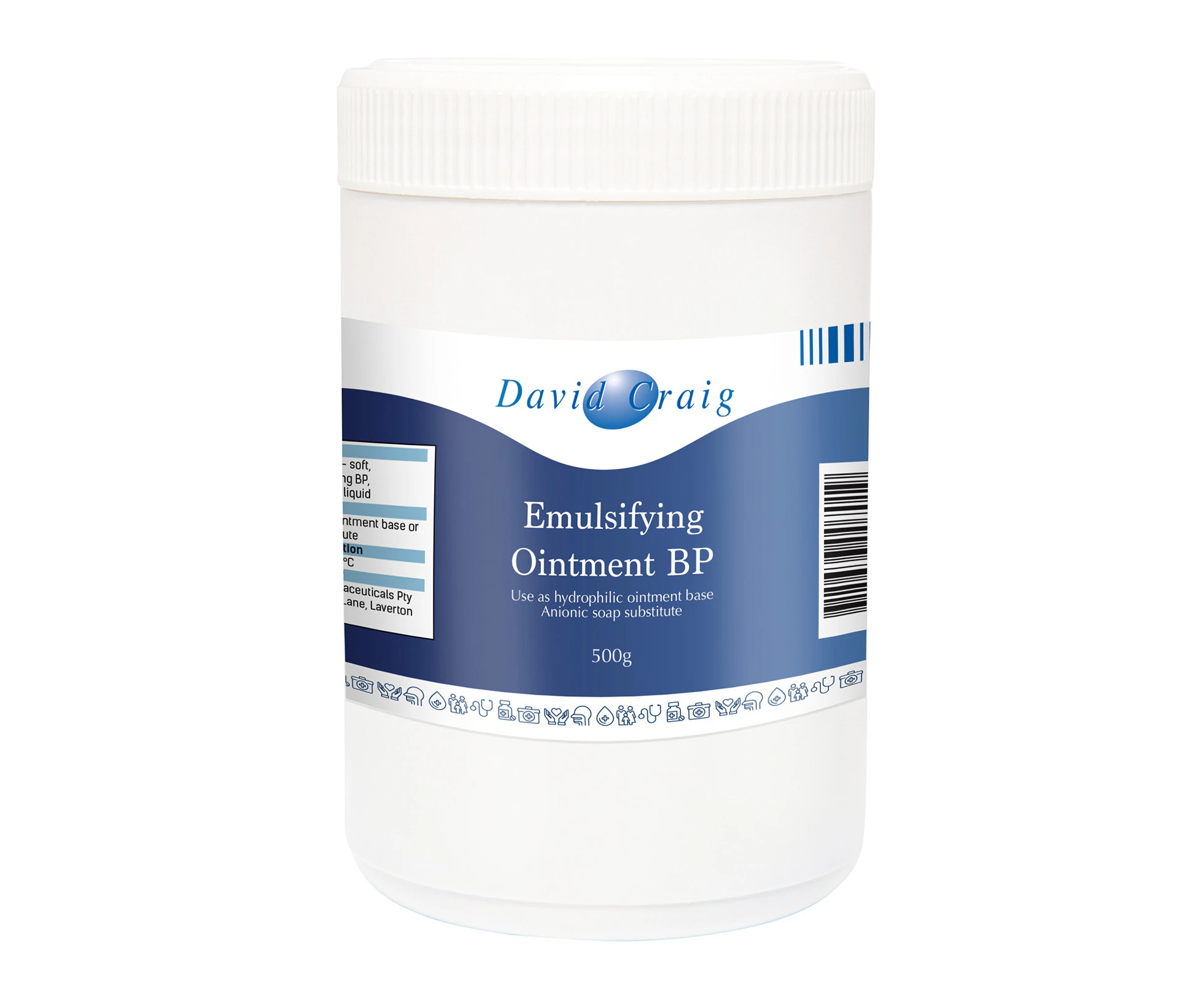 David Craig Emulsifying Ointment 500g