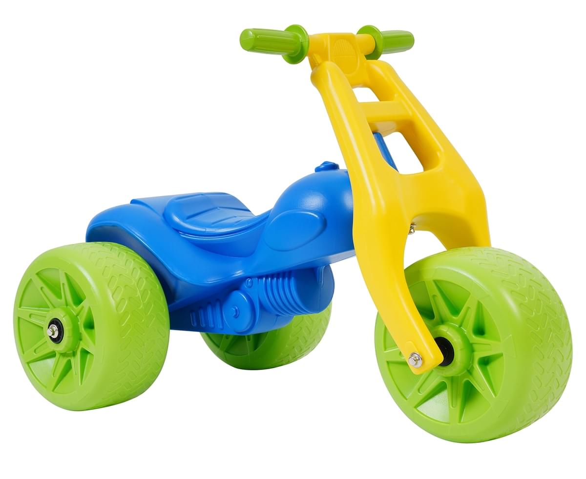 MX Cyclops Quad Bike Toddler/Kids/Children 1-3y Push Kick Ride-On Toy Black/GRN 