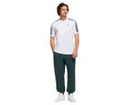 Adidas Men's Bouclette Trackpants / Tracksuit Pants - Mineral Green/White