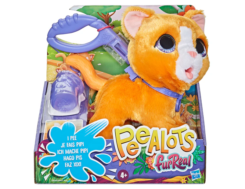 Hasbro furReal Friends Peealots Big Wags Kitty Toy