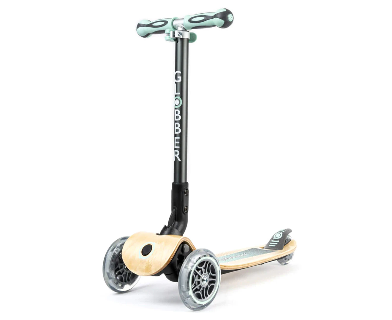 Globber - Primo Foldable Wood w/Lights Scooter